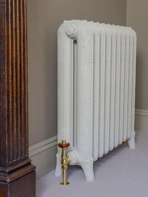 antik radiátor, angol radiátor, öntöttvas radiátor