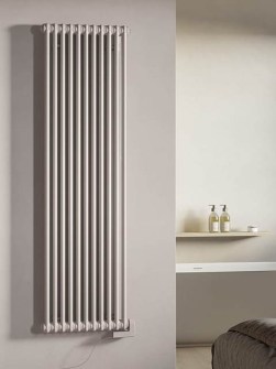 elektromos radiátor, fehér elektromos radiátor, elektromos radiátor fehér színben, tagos fehér radiátor, energiatakarékos radiátor, 