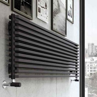 csőradiátor, modern radiátor, egysoros, kétsoros, horizontális radiátor