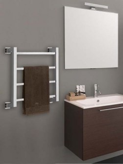 króm radiátor, fürdőszobai design radiátor, luxus radiátor, minimál törölközőszárító