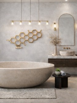 törölközőszárító, kék fürdőszobai, design radiátor