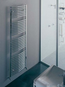 króm radiátor, krómozott radiátor, radiátor króm, fürdőszobai design radiátor
