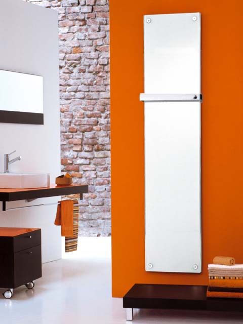 fürdőszobai inox radiátor, rozsdamentes radiátor, design radiátor, inox törölközőszárító